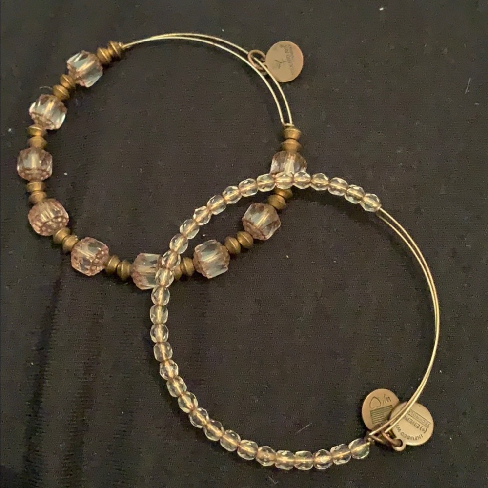 Alex and Ani beaded bracelets